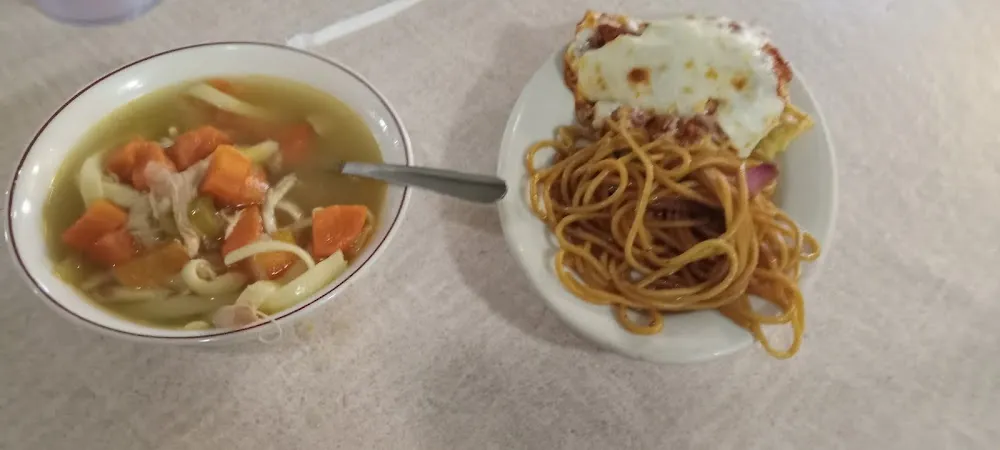 Chicken Noodle Soup Lo Mein Noodles and Lasagna